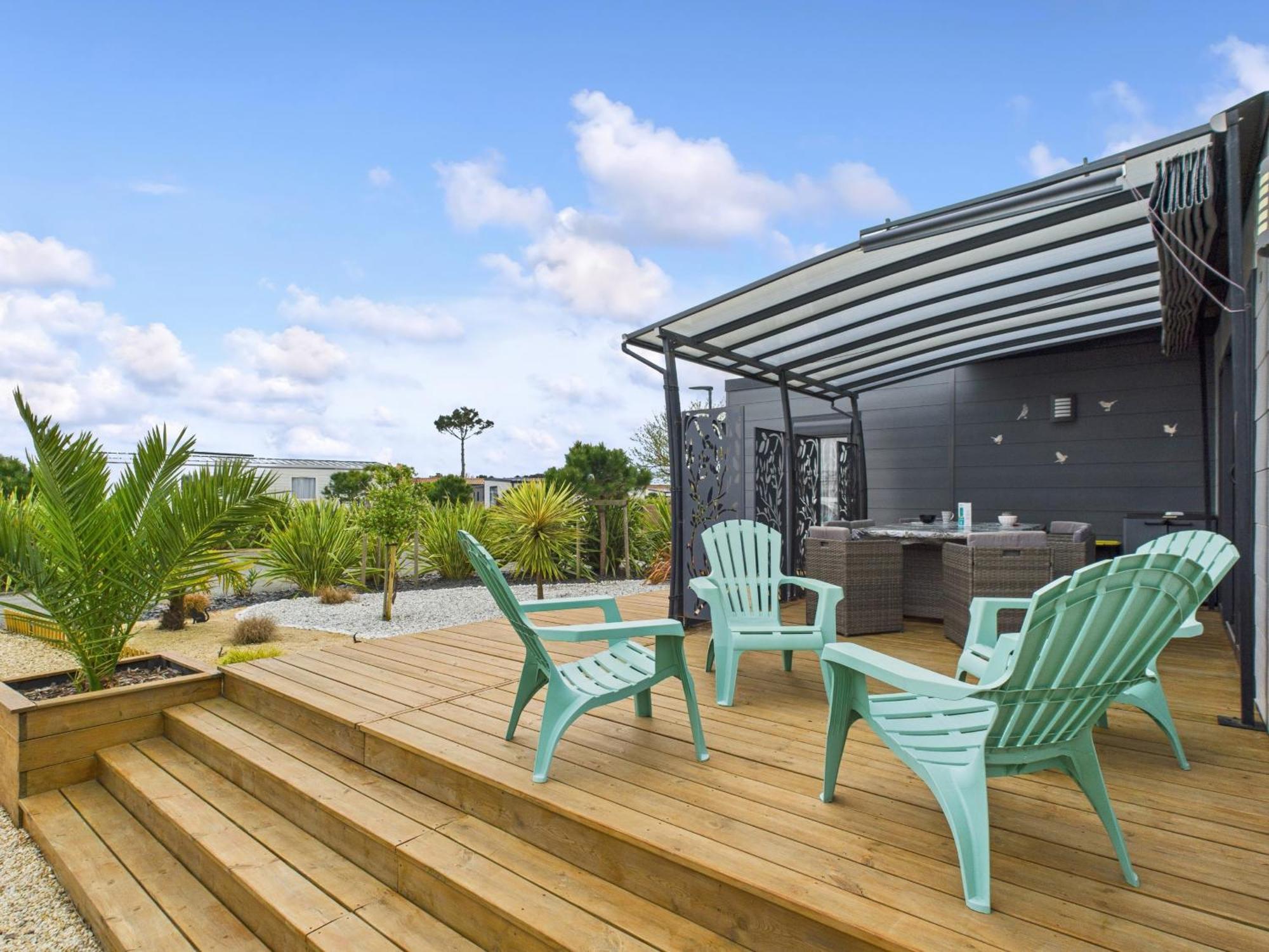 Joli Chalet Pour 6 - Domaine Avec Piscine Brétignolles-sur-Mer Exteriér fotografie